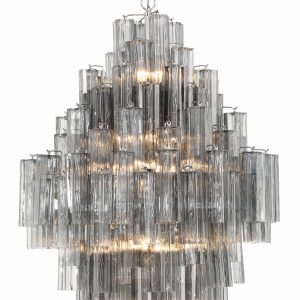Crystorama - ADD-319-CH-SM - 20 Light Chandelier - Addis - Polished Chrome