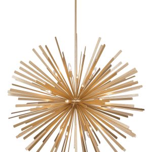 Metropolitan - N1909-785 - 20 Light Pendant - Confluence - Piastra Gold