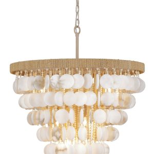Metropolitan - N1918-759 - 12 Light Pendant - Aurelia's Cove - Autumn White