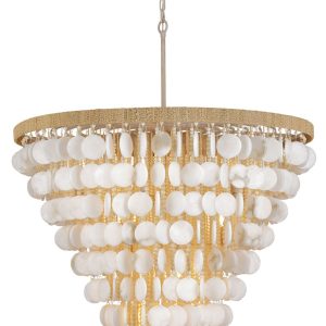 Metropolitan - N1919-759 - 15 Light Pendant - Aurelia's Cove - Autumn White