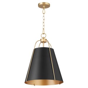 Quorum - 861-1-5980 - One Light Pendant - Ellen - Matte Black