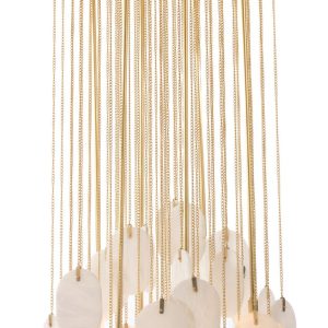 Metropolitan - N9620 - Six Light Pendant - Constaledo - Brass