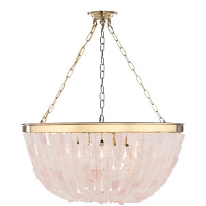 Metropolitan - N9633 - Eight Light Pendant - Flotsam - Brass