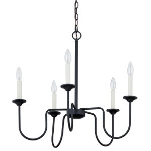 Forty West - 75000 - Five Light Chandelier - Barker
