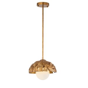 Lucas + McKearn - PD7410G-10 - One Light Pendant - Mosaic Luxe - Gold