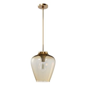 Hunter - 45236 - One Light Pendant - Vidria - Alturas Gold