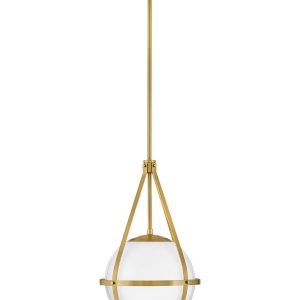 Lark - 83677LCB - LED Pendant - Colby - Lacquered Brass