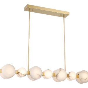 Minka-Lavery - 3597-864-L - LED Island Chandelier - Zill - Lily Gold