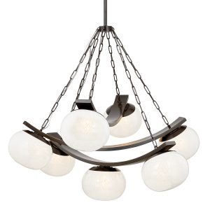 Hudson Valley - 2107-DB - Seven Light Chandelier - Duxbury - Distressed Bronze