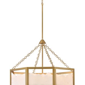 Fredrick Ramond - FR41536LCB - LED Chandelier - Veleta - Lacquered Brass