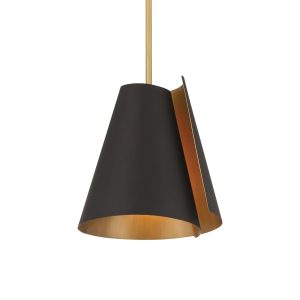 Minka-Lavery - 135-855 - One Light Pendant - Hillcrest - Dark Bronze