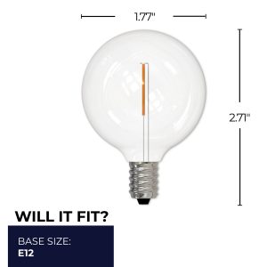 Bulbrite - 776786 - Light Bulb - Filaments: - Clear