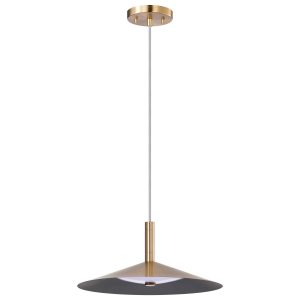 Nuvo Lighting - 62-2092 - LED Pendant - Corrine - Burnished Brass