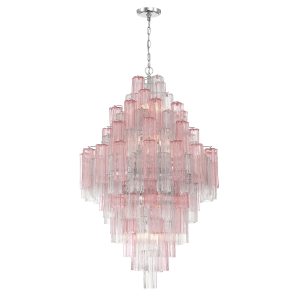 Crystorama - ADD-319-CH-SP - 20 Light Chandelier - Addis - Polished Chrome