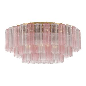 Crystorama - ADD-331-AG-SP - 16 Light Flush Mount - Addis - Aged Brass