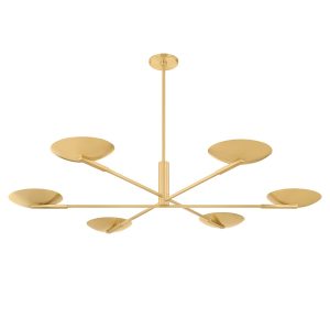 Hudson Valley - 1506-AGB - LED Chandelier - Johnson - Aged Brass