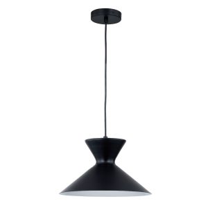 Forty West - 71305 - One Light Pendant - Jeremiah - Matte Black