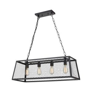 Atlas - CL11192-BZ - Four Light Chandelier - Grange - Oil Rubbed Bronze