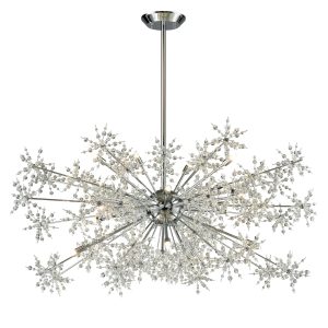 Atlas - CL11335-CH - 20 Light Chandelier - Snowburst - Polished Chrome