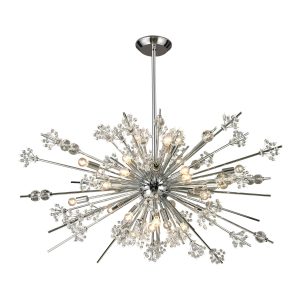 Atlas - CL11349-CH - 29 Light Chandelier - Starburst - Polished Chrome