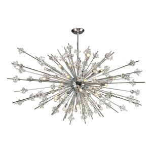 Atlas - CL11350-CH - 31 Light Chandelier - Starburst - Polished Chrome