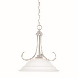 Atlas - SL891678 - One Light Pendant - Bella - Brushed Nickel