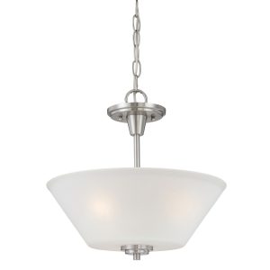 Atlas - 190043217 - Two Light Pendant - Pittman - Brushed Nickel