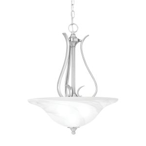 Atlas - SL829278 - Three Light Pendant - Prestige - Brushed Nickel