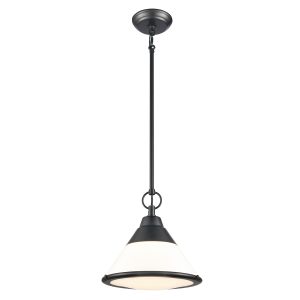 Atlas - CL11832-BK - One Light Pendant - Sven - Matte Black
