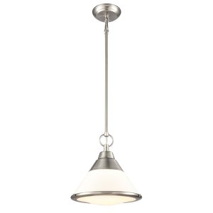 Atlas - CL11832-NK - One Light Pendant - Sven - Satin Nickel