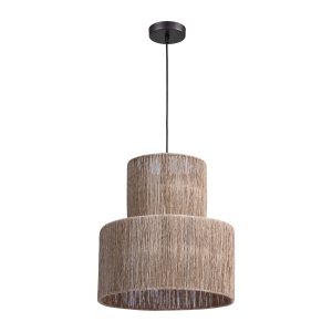 Atlas - CL11992-NA - One Light Pendant - Corsair - Natural