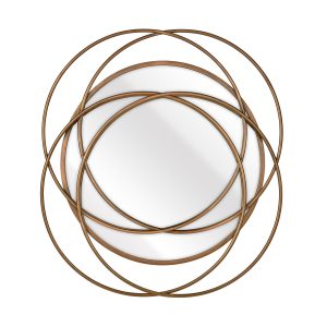 Atlas - MI11048-01 - Wall Mirror - Jeno - Brass