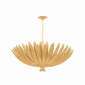 Hudson Valley - 1848-VGL - 12 Light Chandelier - Whitfield - Vintage Gold Leaf