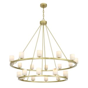 Crystorama - ARA-10268-SB-ST - LED Chandelier - Aragon - Soft Brass