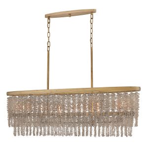 Fredrick Ramond - FR41496BNG-LA - LED Linear Pendant - Rubina - Burnished Gold