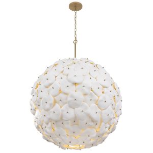 Metropolitan - N1829-732 - Nine Light Pendant - Coastlyn - Legacy Brass