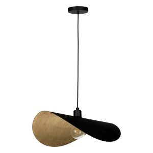 Eglo USA - 206408A - One Light Pendant - Saceda - Black