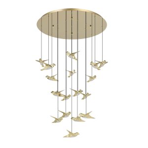Eglo USA - 390398A - LED Pendant - Paratebueno - Brass