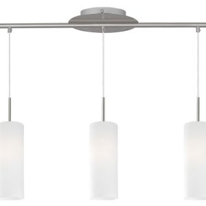 Eglo USA - 85978A - Three Light Pendant - Troy - Matte Nickel