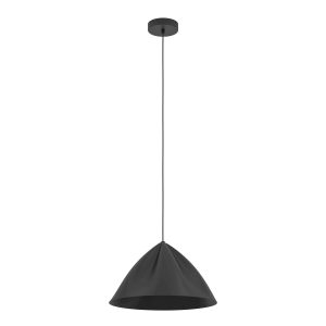 Eglo USA - 900835A - One Light Pendant - Podere - Structured Black