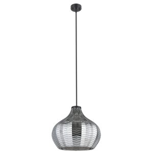 Eglo USA - 205842A - One Light Pendant - Tamallat - Black