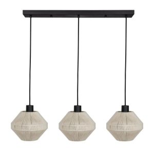 Eglo USA - 44001A - Three Light Linear Pendant - Midsummer - Black