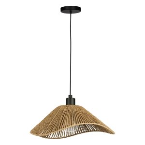 Eglo USA - 206322A - One Light Dual Mount Pendant or Ceiling - Lavister - Black
