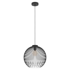 Eglo USA - 901002A - One Light Pendant - Venezuela - Black