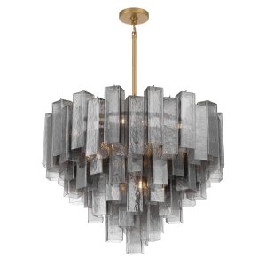 Metropolitan - N3149-GS-732 - 15 Light Pendant - Torvento - Legacy Brass