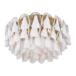Metropolitan - N3477-732 - 11 Light Flush Mount - Verla Crest - Legacy Brass