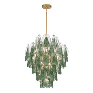 Metropolitan - N3478-G-732 - 13 Light Pendant - Verla Crest - Legacy Brass