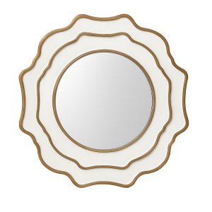 Bassett Mirror Company - M1414B - Wall Mirror - White, Ivory