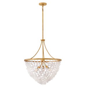 Fredrick Ramond - FR41594DA - LED Chandelier - Myra - Distressed Brass