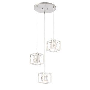 George Kovacs - P1863-084-L - LED Pendant - San Marin - Brushed Nickel